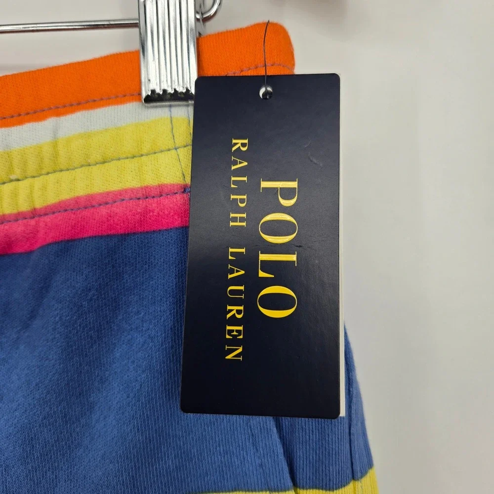 NWT Polo Ralph Lauren 100% Cotton Womens 14-16 Shorts High Waist Vacation Resort